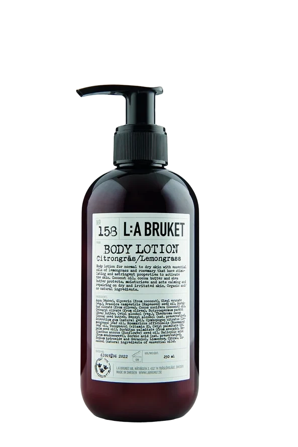 L:A BRUKET 158 Body Lotion Lemongrass 240 ml