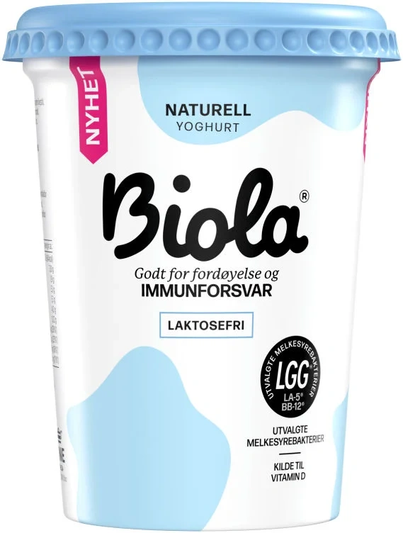 Biola yoghurt naturell 500g