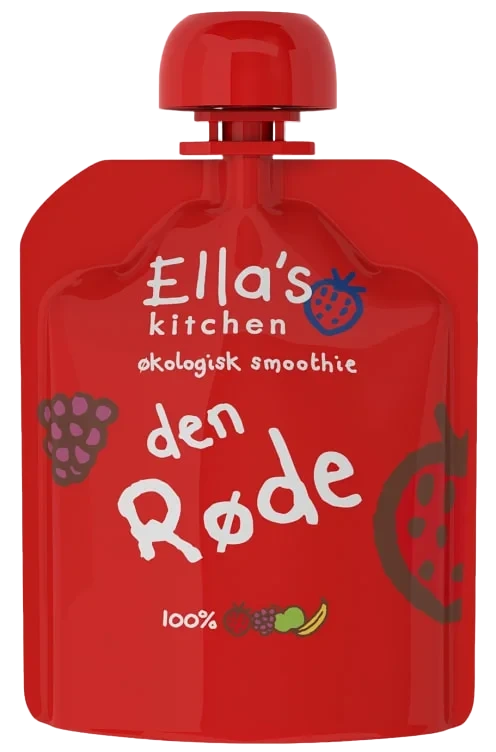 Smoothie Rød Økol 6mnd 90g Ellas