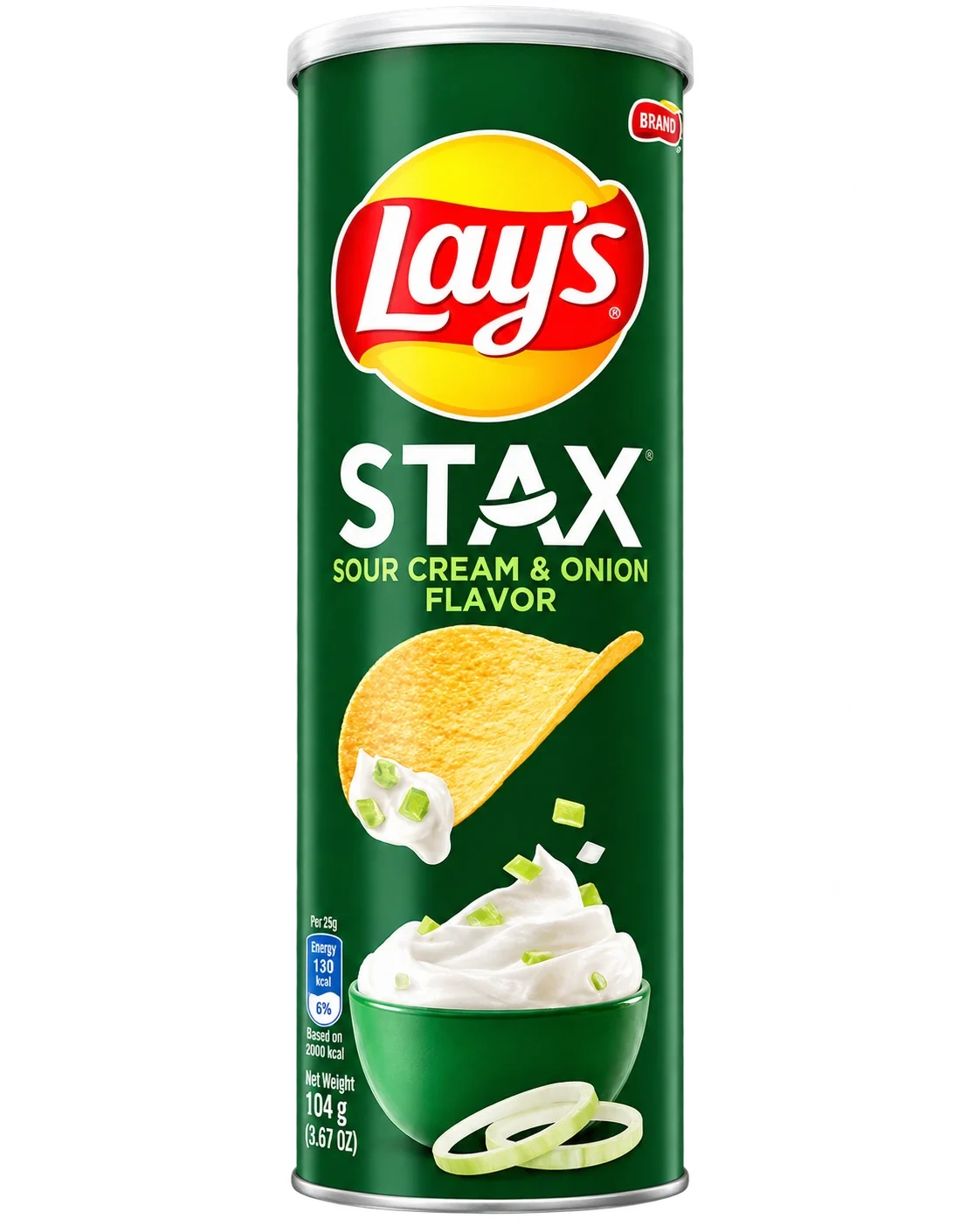 Lay's Stax Sour Cream & Onion 90g