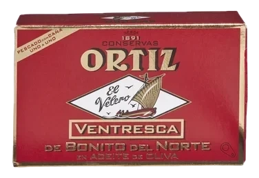 Hvit tunfiskfilet olivenolje 112g