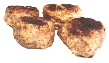 Heldiggris Medisterkaker av Frilandsgris 300g