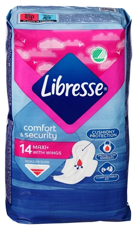 Libresse normal wings   14 stk