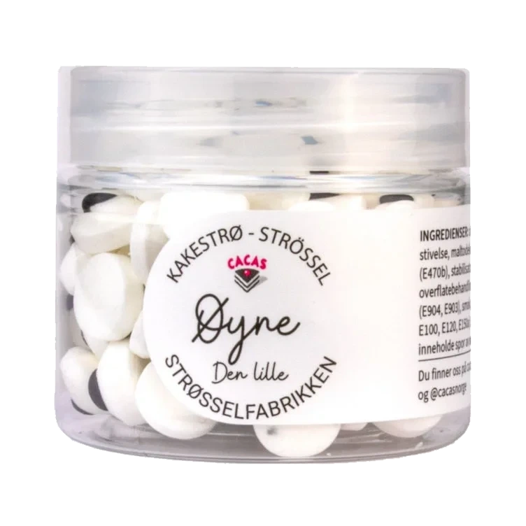 Kakestrø Øyne 50g Cacas