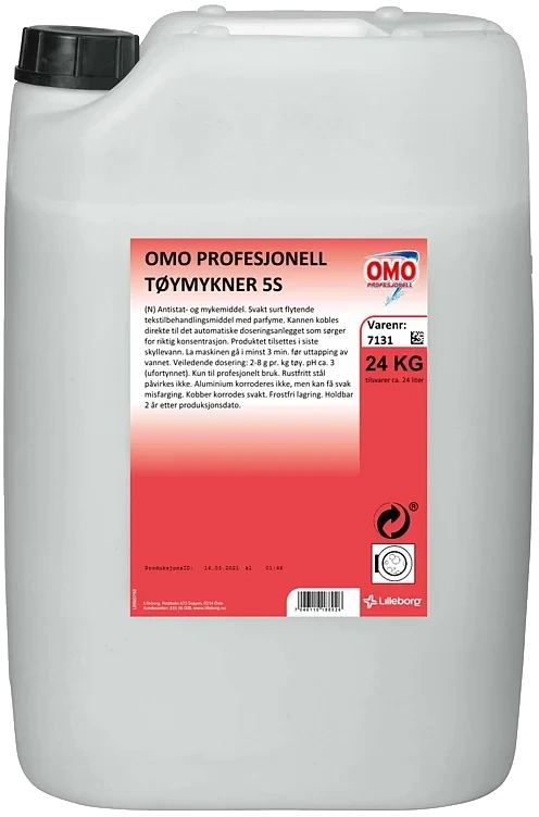 Omo prof.tøymykner 5s      24kg