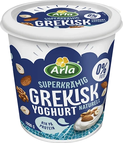 Grekisk yoghurt naturell 0%