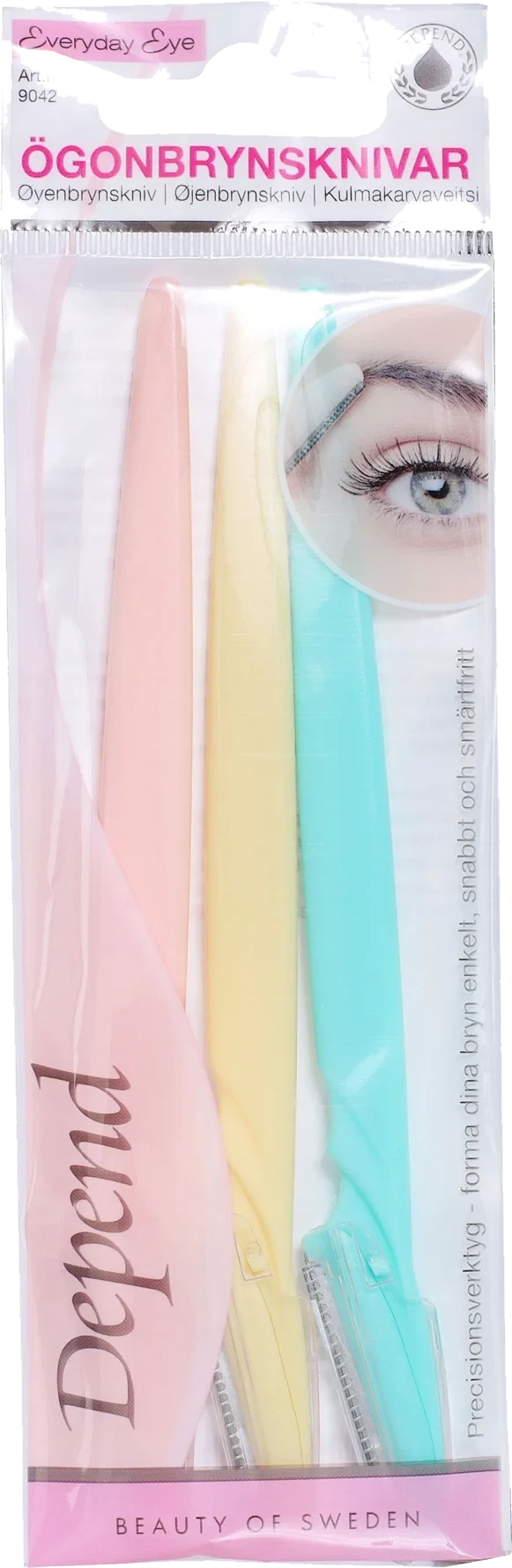 Depend Everyday Eye Brow Knives