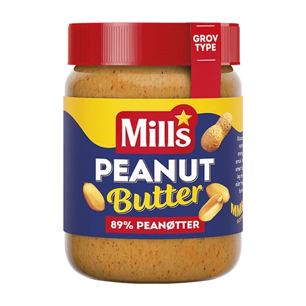 Peanøttsmør 350g Mills
