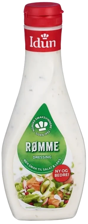 Rømmedressing idun      435g