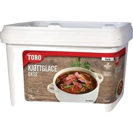 Kjøttglace Okse Pastøs 55l 1kg