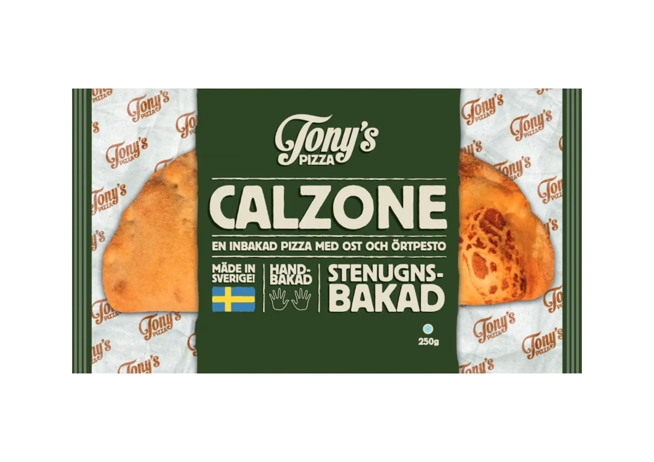 Tony's Pizza Calzone Örtpesto
