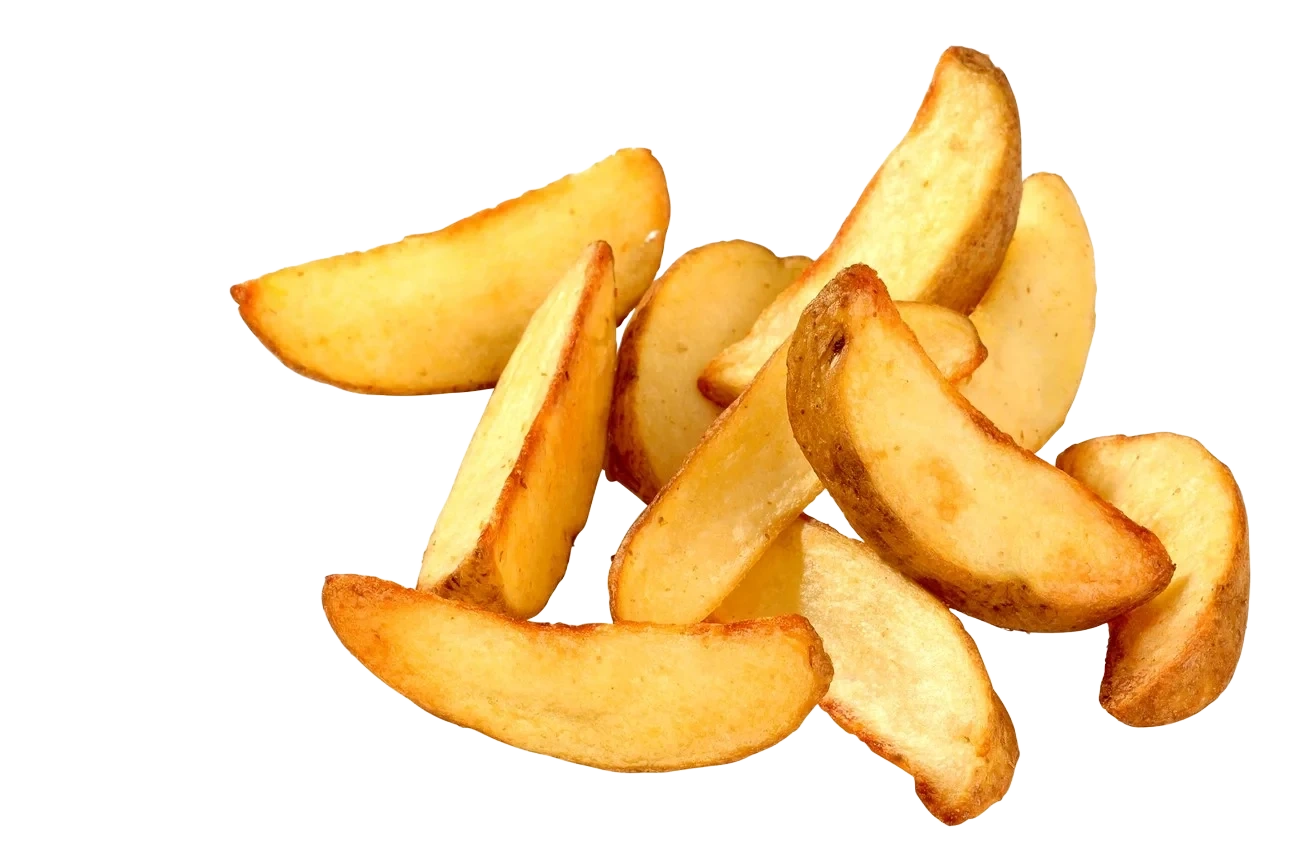 Klyftpotatis med skal