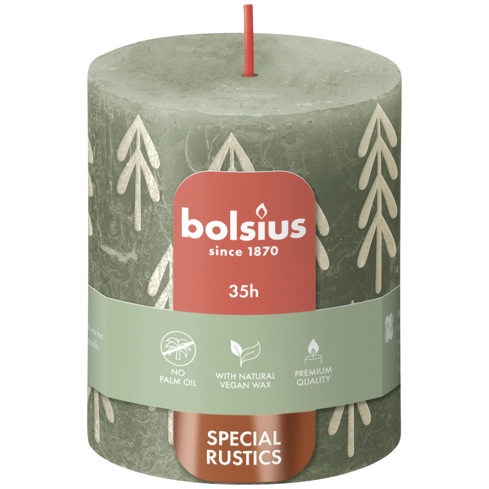 Blockljus Rustik