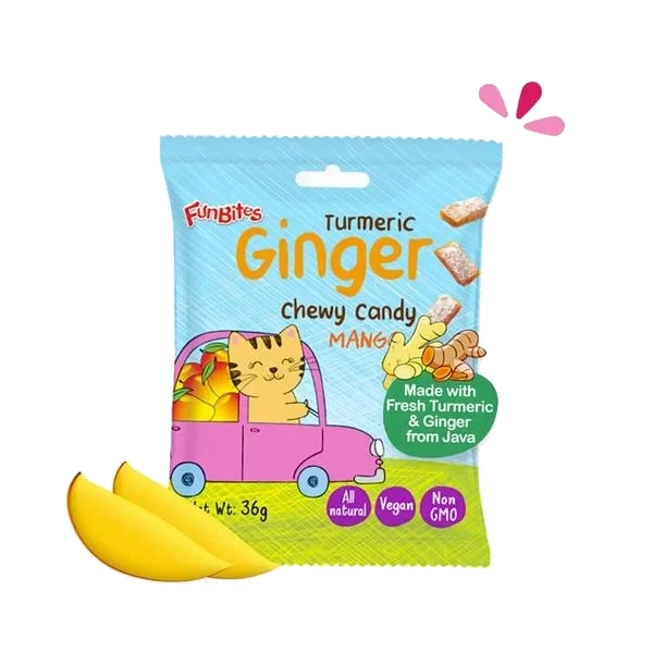 Ingefær Toffee med Mango