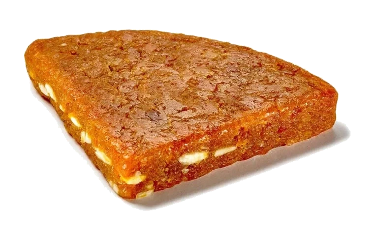 Aprikosterte Håndskåret