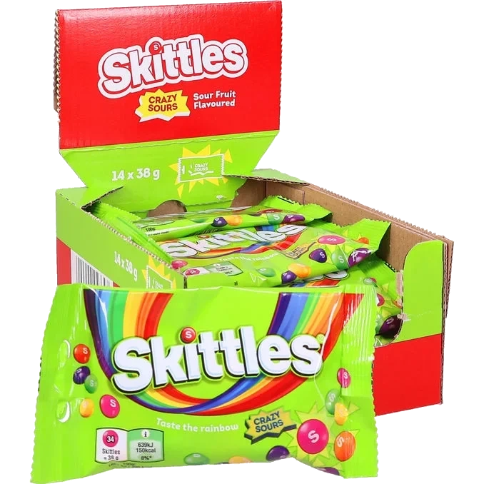 Skittles Crazy Sour 14-pack