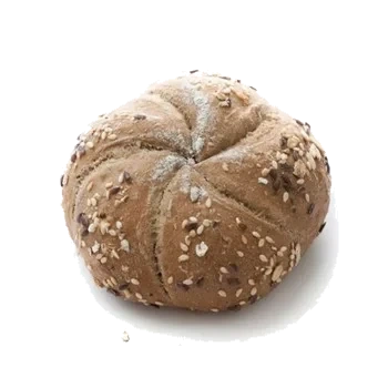 Multigrain dark kaiser roll