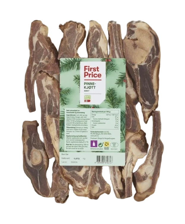 Pinnekjøtt Røkt Ca1kg First Price