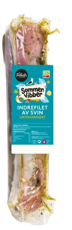 Svin Indrefilet Urtemarinert Ca520g Sommervibber