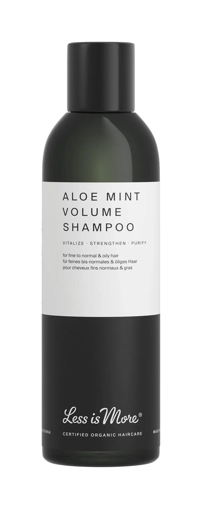 Less Is More Organic Aloe Mint Volume Shampoo 200 ml