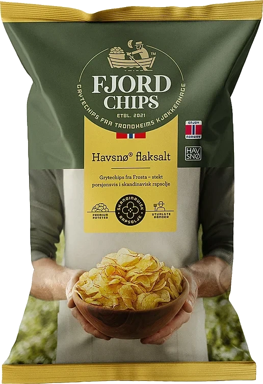 Havsnø Flaksalt 150g Fjordchips