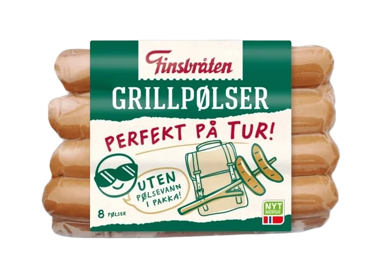 Grillpølser 440g Finsbråten
