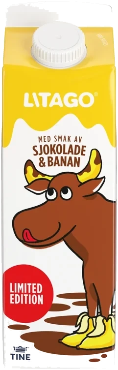 LITAGO SJOKOLADE/BANAN 0.5 l