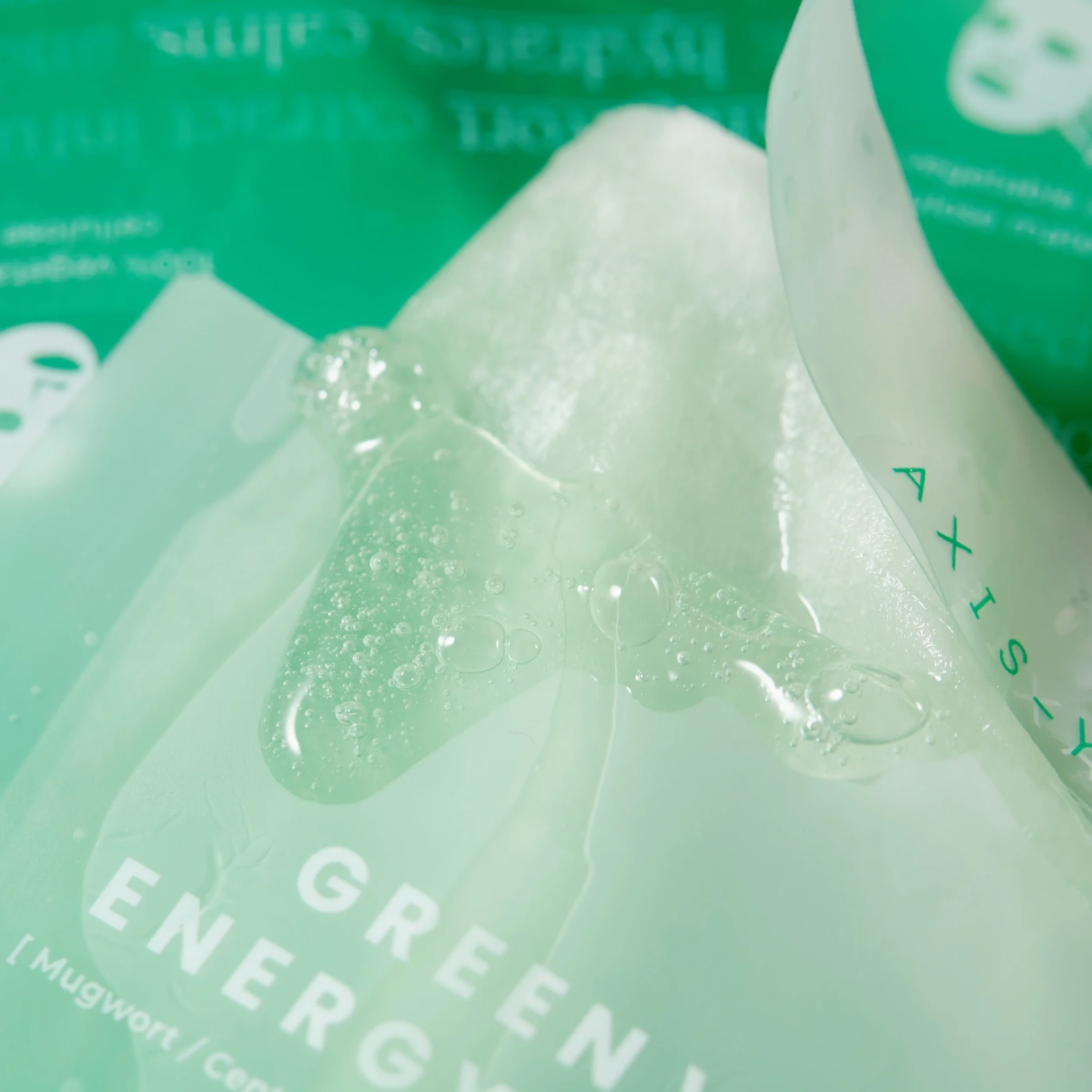 Axis-Y Mugwort Green Vital Energy Complex Mask, 5 stk.