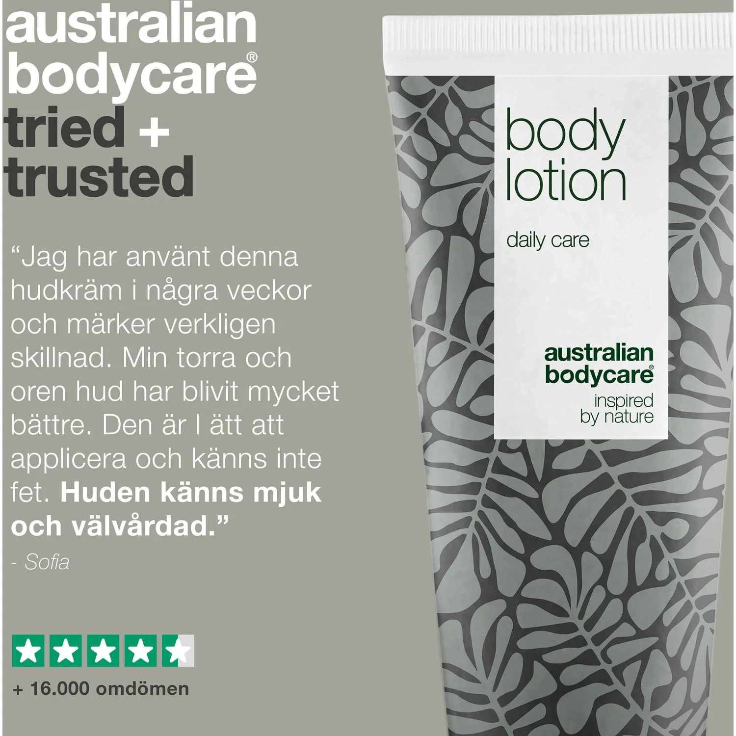 Body Lotion för torr och oren hud