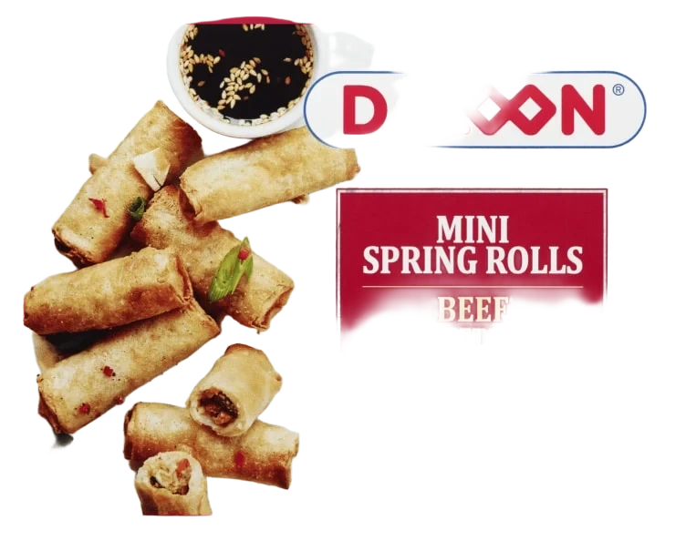Vårrull Mini Oksekjøtt 400g Daloon