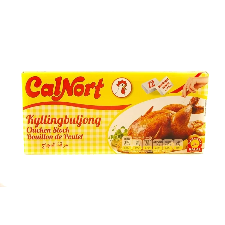 Kylling Buljong 12x10g Calnort