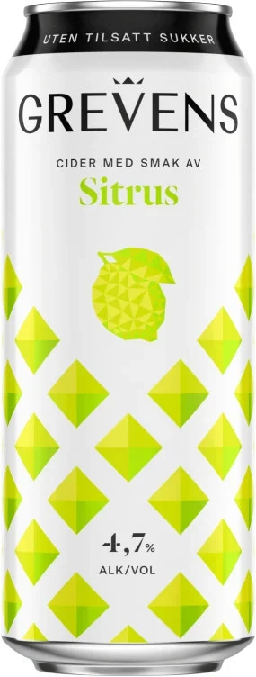 Grevens Cider Sitrus 0.50l bx