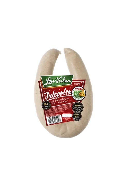 Julepølse u/Melk glutenfri 350g Leiv Vidar