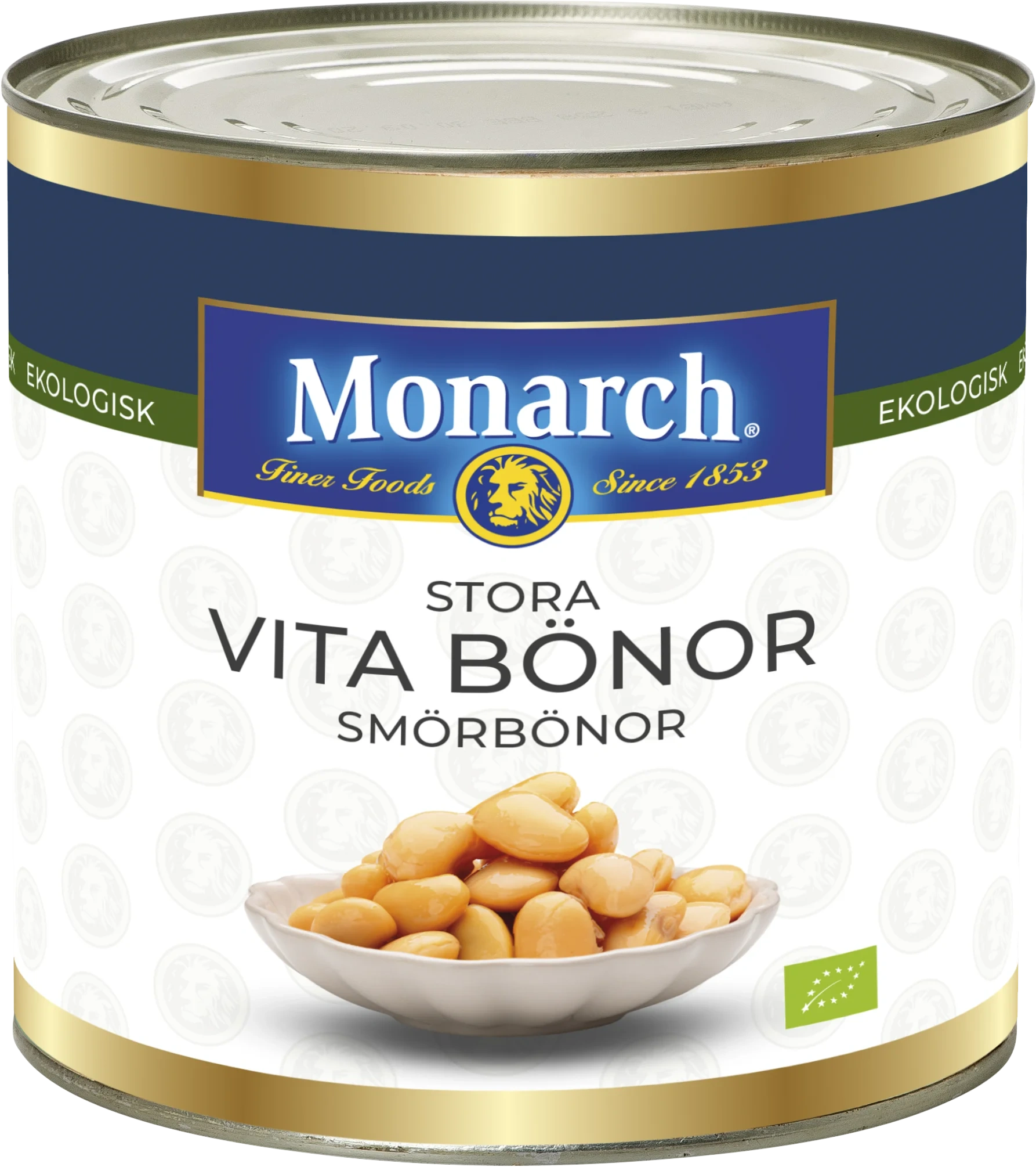 Smörbönor/Stora Vita bönor Eko
