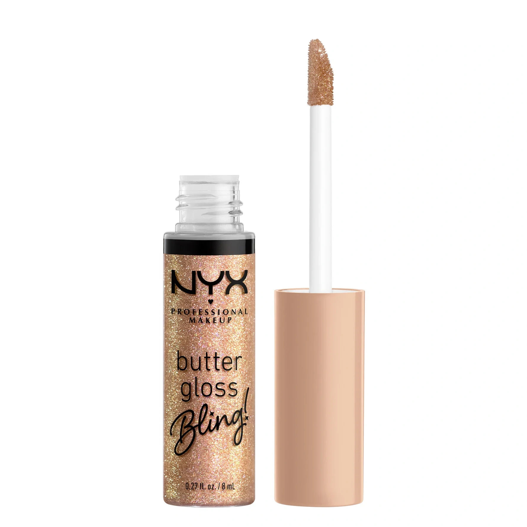 NYX PROFESSIONAL MAKEUP Butter Gloss Bling! Lip Gloss 01 Bring The Bling