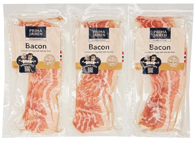 Bacon skivet 3x110g Prima Jæren