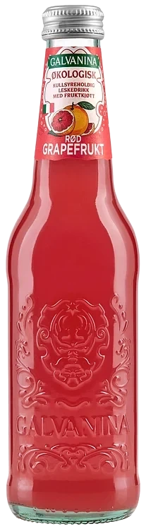 Rød grapefruktdrikk økol.   12x355 ml