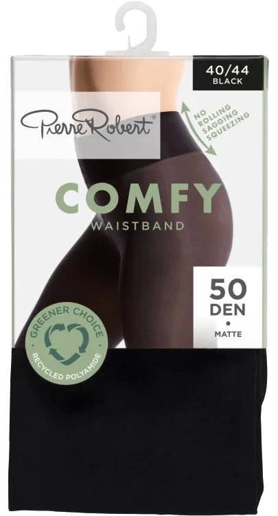 Tights Comfy 50 Den Black 40-44 Pierre-Robert