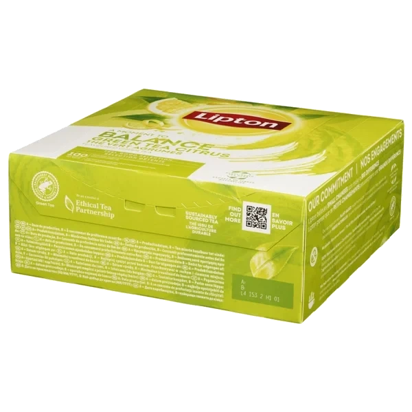 Grønn Citrus Te 100 Poser Lipton