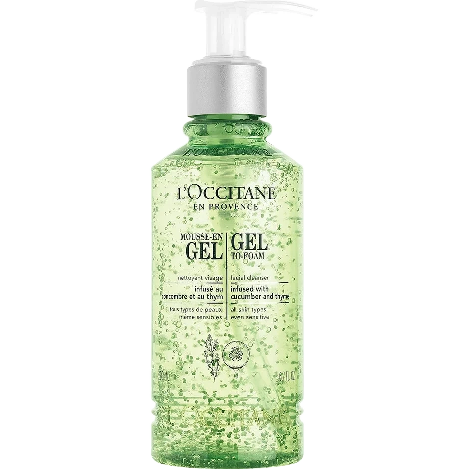 L'Occitane en Provence Cleansing Gel-to-foam