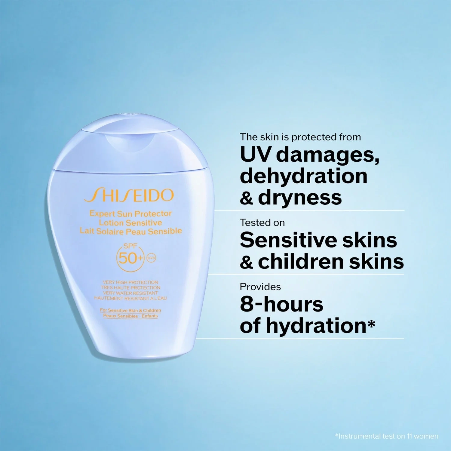 Shiseido Global Suncare Suncare Lotion Sensitive SPF 50