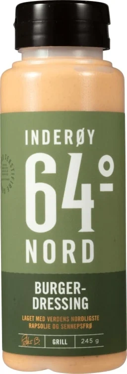 Burgerdressing 245g Inderøy 64° Nord