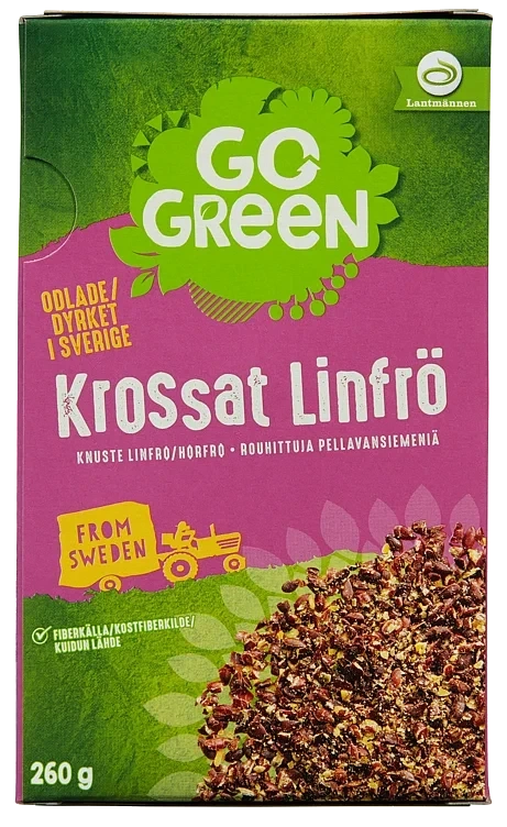 Knuste linfrø                260g