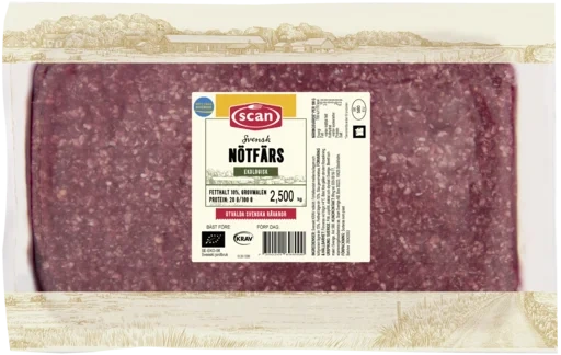 Nötfärs 10% grovm