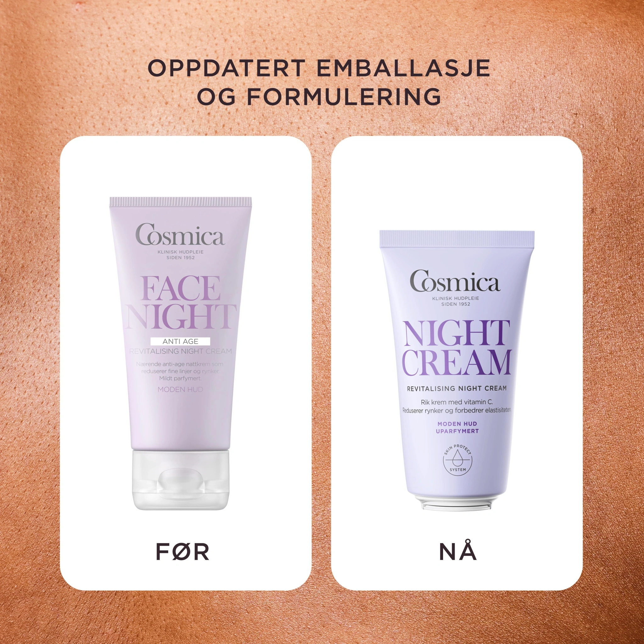 Cosmica Face Revitalising Night Cream, 50 ml