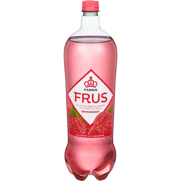 Farris frus bringebær  8x1,5l