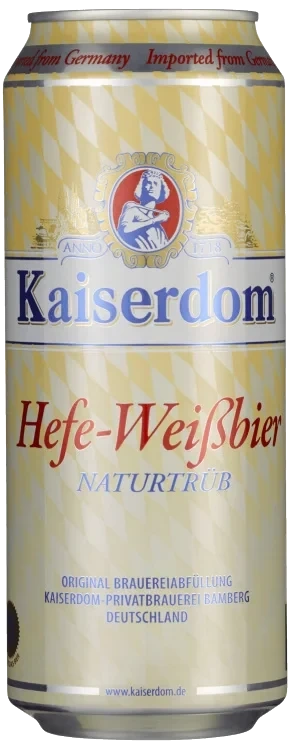 Kaiserdom Hefe-Weissen Bier 0,5l boks