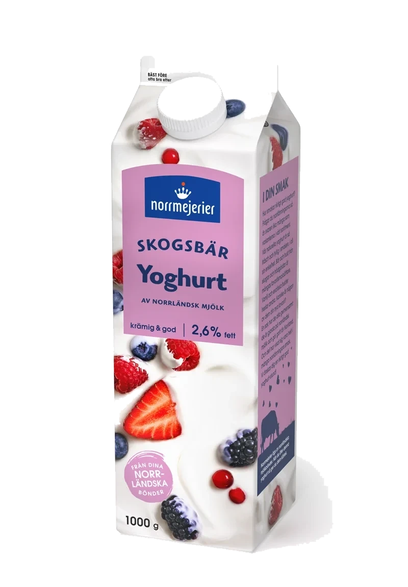 Fruktyoghurt 2.6% Skogsbär