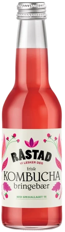 Råstad Kombucha Bringebær