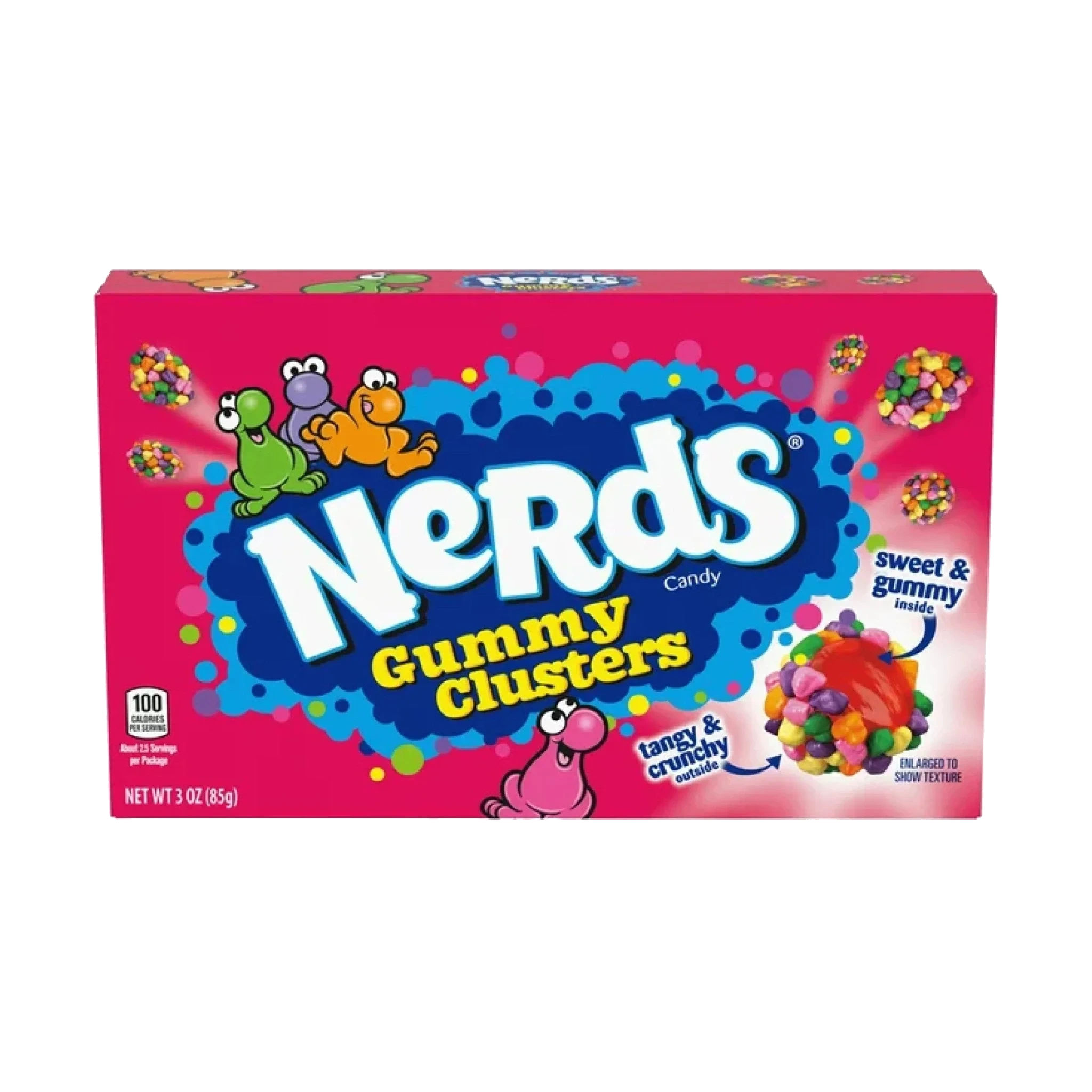 Nerds Gummy Cluster Rainbow 85 g